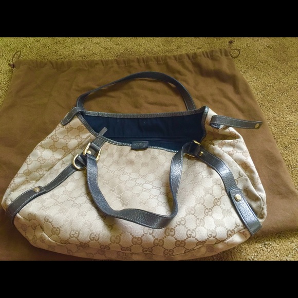 Gucci Handbags - Gucci brown GG canvas medium Abbey shoulder bag